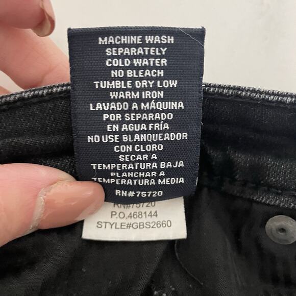 BKE NOLAN Straight Leg Jeans Men’s 34X32 Black Faded Wash Stretch Denim - Picture 9 of 10